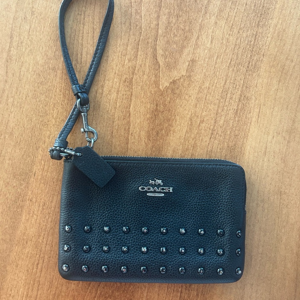 Like New Coach Clutch Wristlet